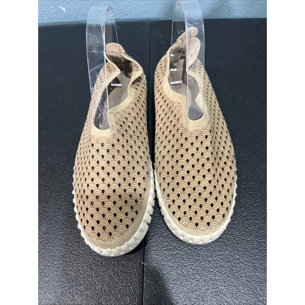 Ilse Jacobsen Shoes EU 37/US 6.5 Hornbaek Tulip 140 Womens Tan Slip-On Comfort - Picture 2 of 7